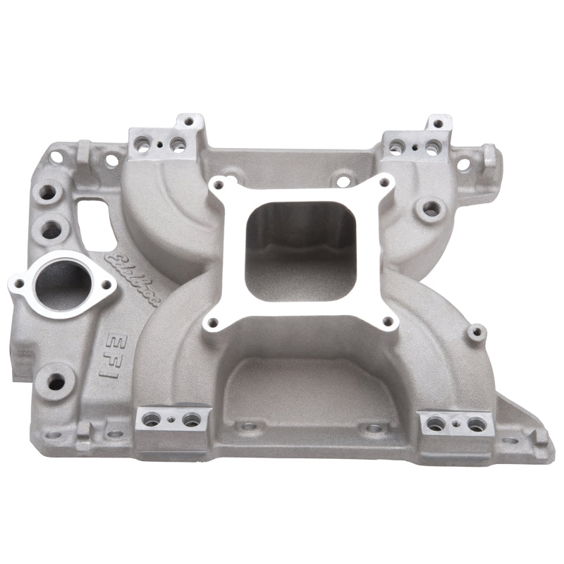 Edelbrock Manifold Torker II Pontiac 389/455 for STD Flange Tb Edelbrock Intake Manifolds