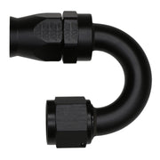 DeatschWerks 10AN Female Flare Swivel 180-Degree Hose End CPE - Anodized Matte Black DeatschWerks Fittings