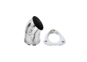 Granatelli 3.0in 304SS Turn Down w/3-Bolt Flange & Gasket Granatelli Motor Sports Exhaust Adapters