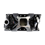 Edelbrock Chevy SB Victor Jr. 23 Degree Black Plasma Intake Manifold Edelbrock Intake Manifolds