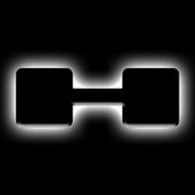ORACLE Lighting Universal Illuminated LED Letter Badges - Matte Blk Surface Finish - H ORACLE Lighting Light Accessories and Wiring