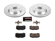 Power Stop 14-19 Chevrolet Corvette Rear Z23 Evolution Sport Brake Kit PowerStop Brake Kits - Performance D&S