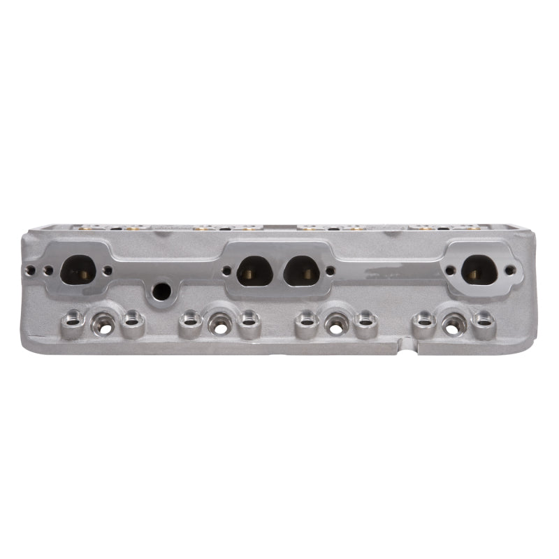 Edelbrock Cylinder Head SBC NHRA Legal 64cc Straight Plug Bare Single Edelbrock Heads