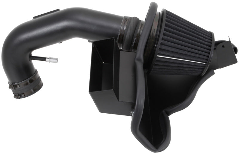 K&N 11-14 Ford Mustang GT 5.0L V8 Black Performance Intake Kit K&N Engineering Cold Air Intakes