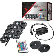 Oracle Bluetooth + RF Underbody Rock Light Kit - 4 PCS - ColorSHIFT ORACLE Lighting Light Bars & Cubes