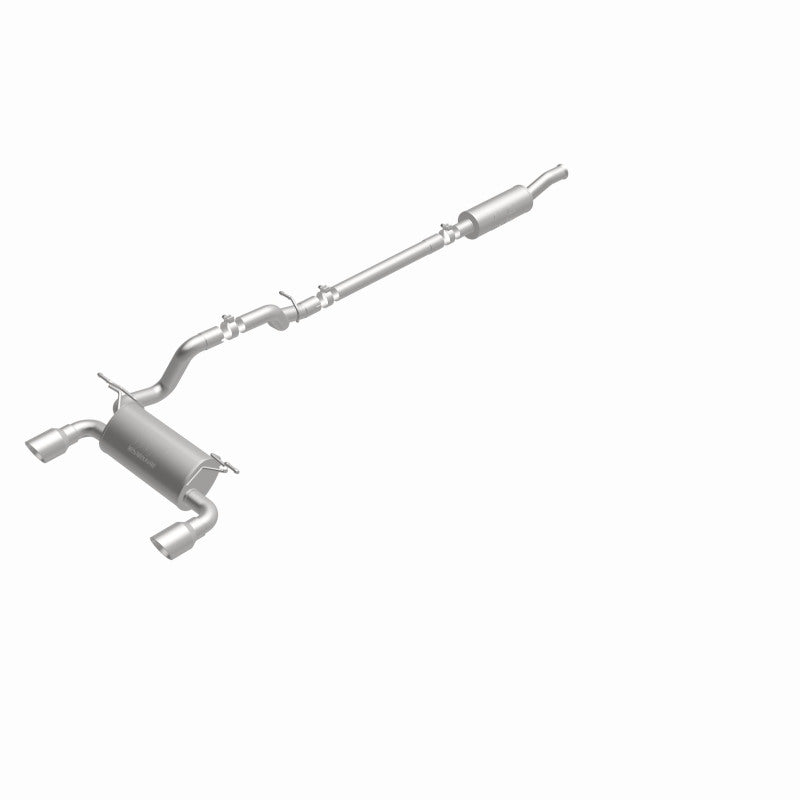 MagnaFlow 2018+ Jeep Wrangler 3.6L 409 SS Dual Split Rear Exit Polished Tips Cat-Back Exhaust