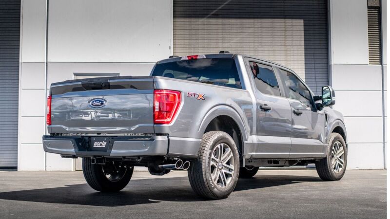 Borla F-150 2021 5.0L 4dr CC SB EC STB Lariat/KR/Platinum/LTD 3/2.25 DSE Cat-Back ATAK CHR Tips Borla Catback