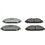 Power Stop 15-19 Ford Mustang Front Z26 Extreme Street Brake Pads w/Hardware PowerStop Brake Pads - Performance