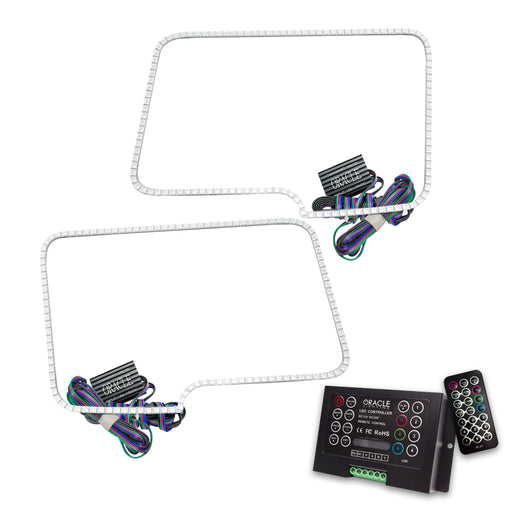 Oracle Ford F-150/Raptor 09-14 Halo Kit - ColorSHIFT w/ 2.0 Controller ORACLE Lighting Headlights