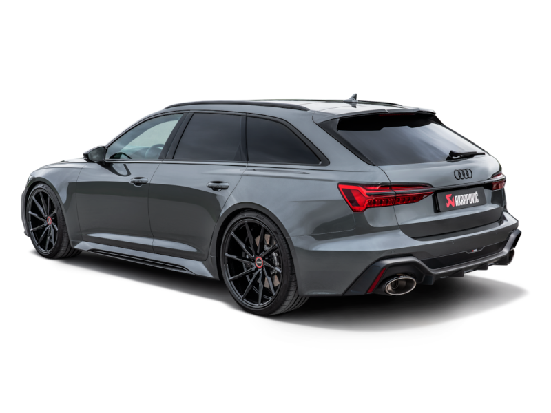 Akrapovic 2023 Audi RS6 Avant (C8) Evolution Line Cat Back (Titanium) (Req Link Pipe Set)