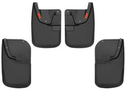 Husky Liners 11-16 Ford F-250 Super Duty/F-350 Super Duty Front and Rear Mud Guards - Black Husky Liners Mud Flaps