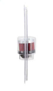 K&N Rubber Base Crankcase Vent Filter - 0.55in Flange ID 1.375in OD 1.125in Height K&N Engineering Air Filters - Universal Fit