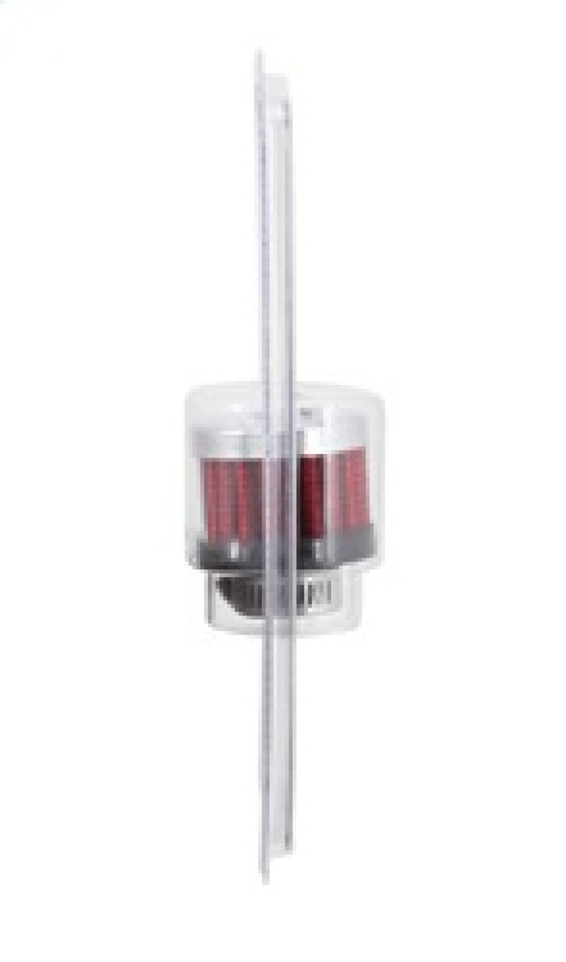 K&N Rubber Base Crankcase Vent Filter - 0.55in Flange ID 1.375in OD 1.125in Height K&N Engineering Air Filters - Universal Fit