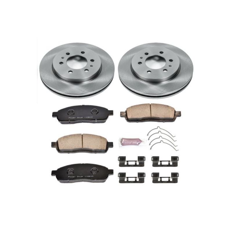 Power Stop 2009 Ford F-150 Front Autospecialty Brake Kit PowerStop Brake Kits - OE