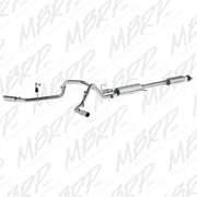 MBRP 2015 Ford F-150 5.0L 3in Cat Back Dual Split Side Exit T409 Exhaust System MBRP Catback