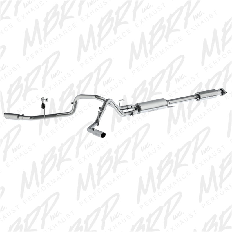 MBRP 2015 Ford F-150 5.0L 3in Cat Back Dual Split Side Exit T409 Exhaust System MBRP Catback