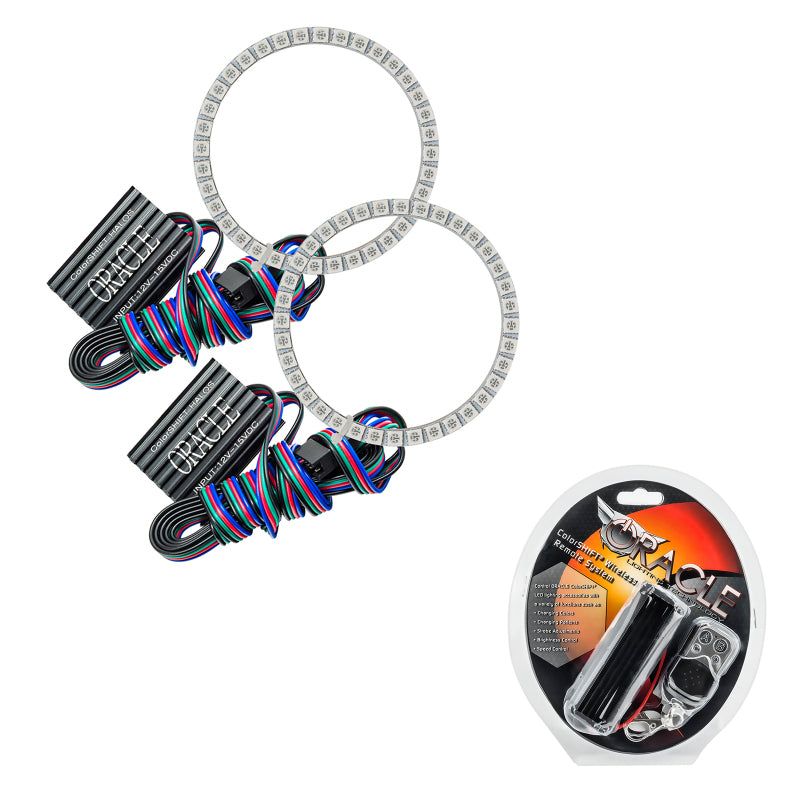 Oracle Ford Mustang 15-17 Halo Kit - ColorSHIFT ORACLE Lighting Headlights