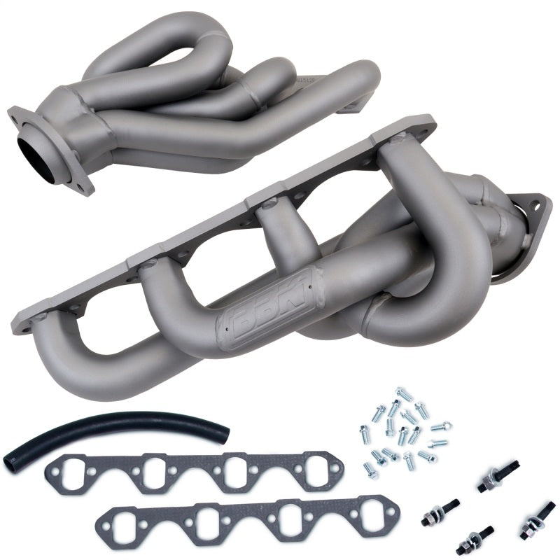 BBK 86-93 Mustang 5.0 Shorty Tuned Length Exhaust Headers - 1-5/8 Titanium Ceramic BBK Headers & Manifolds