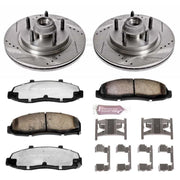 Power Stop 00-03 Ford F-150 Front Z36 Truck & Tow Brake Kit PowerStop Brake Kits - Performance D&S