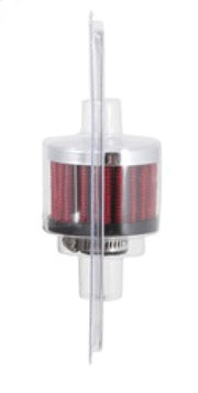 K&N Clamp On Rubber Base Crankcase Vent Filter 0.5in Flange ID 2in OD 1.5in Height K&N Engineering Air Filters - Universal Fit