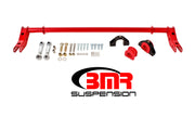 BMR 10-15 5th Gen Camaro Rear Hollow 1.375in Xtreme Anti-Roll Kit - Red BMR Suspension Sway Bars