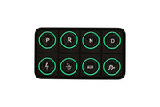 AEM EV 8 Button Keypad CAN Based Programmable Backlighting AEM Programmer Accessories