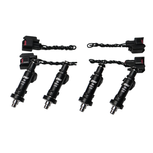 DeatschWerks 91-01 Acura Integra / 92-00 Honda Civic OBD I and II B/D/H Series 550cc Injectors DeatschWerks Fuel Injector Sets - 4Cyl