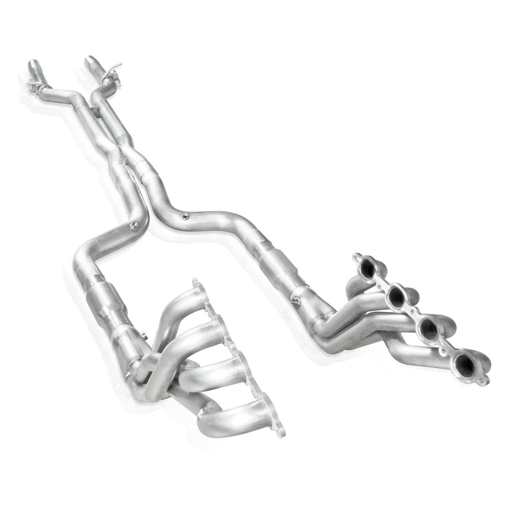 Stainless Works 2016-18 Camaro SS Headers 1-7/8in Primaries 3in High-Flow Cats X-Pipe AFM Delete CA16HCATST