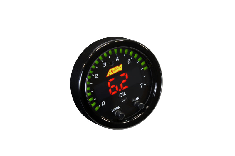 AEM X-Series Pressure 0-100psi Gauge Kit AEM Gauges