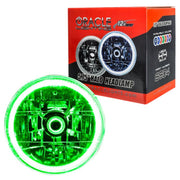 Oracle Pre-Installed Lights 5.75 IN. Sealed Beam - Green Halo ORACLE Lighting Headlights