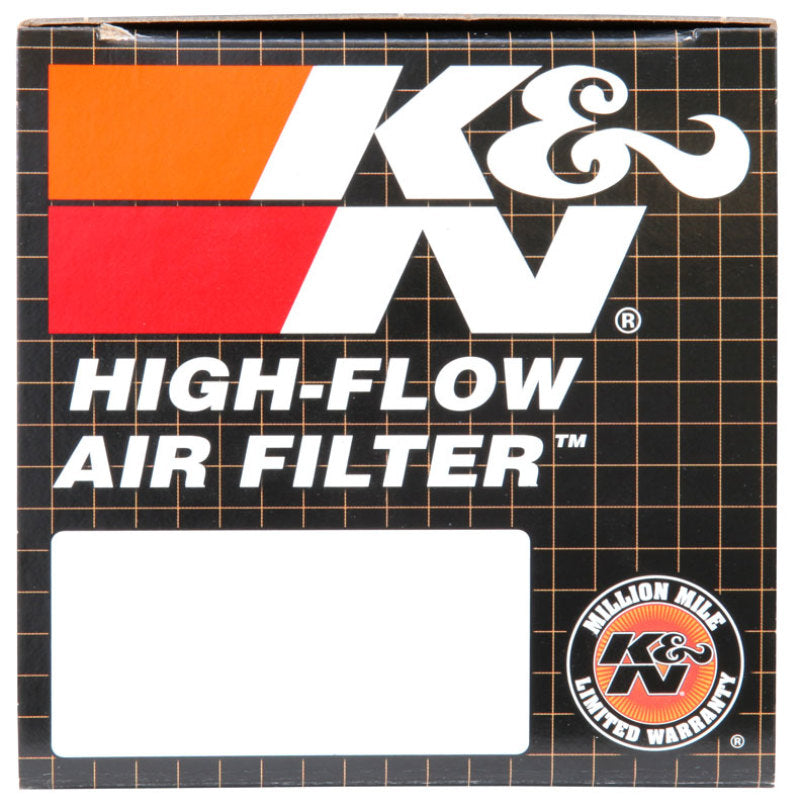 K&N Univ Clamp-On Air Filter - 1-3/4in FLG O/S 4in X 3in B 3in X 2in T 2-3/4inH OVAL K&N Engineering Air Filters - Universal Fit