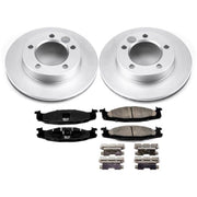 Power Stop 94-96 Ford Bronco Front Z17 Evolution Geomet Coated Brake Kit PowerStop Brake Kits - Performance Blank