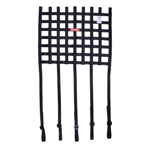 RaceQuip Ribbon Style Race Car Window Net with 1" Mounting Straps 825005RQP RACEQUIP Autoparts
