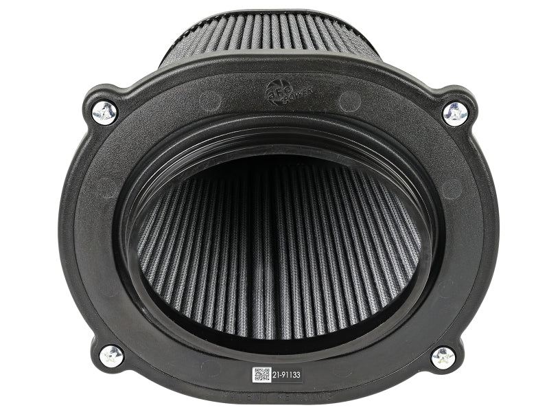 aFe Quantum Pro DRY S Air Filter Inverted Top - 5.5inx4.25in Flange x 9in Height - Dry PDS aFe Cold Air Intakes