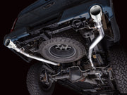 AWE Tuning 2021+ Ford F150 Tremor w/ Bumper Cutouts 0FG Non-Resonated Cat-Back w/ Chrome Silver Tips AWE Tuning Catback