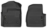Husky Liners 2017 Ford F250/F350 Series Standard Cab X-Act Contour Black Floor Liners Husky Liners Floor Mats - Rubber