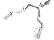 AWE Tuning 2021+ Ford F150 Tremor w/ Bumper Cutouts 0FG Non-Resonated Cat-Back w/ Chrome Silver Tips AWE Tuning Catback