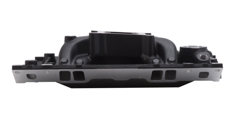 Edelbrock Performer RPM Air Gap Vortec Black Edelbrock Intake Manifolds