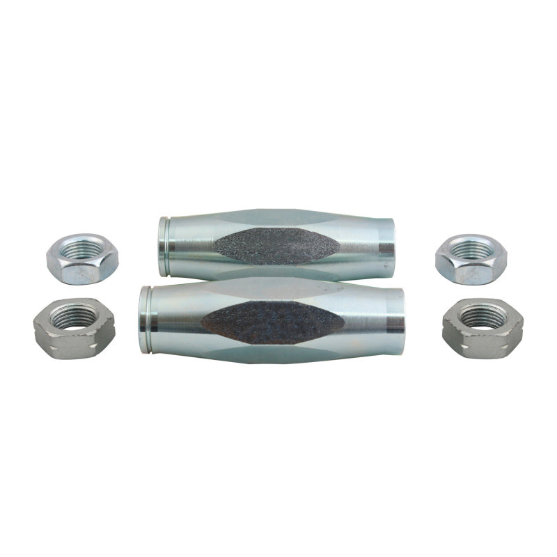 QA1 Heavy Duty Tie Rod Sleeve Kit - 5/8-18 x 3.4in Sleeve - 5/8-18 Thread x 4.15in Long w/Jam Nuts QA1 Tie Rods
