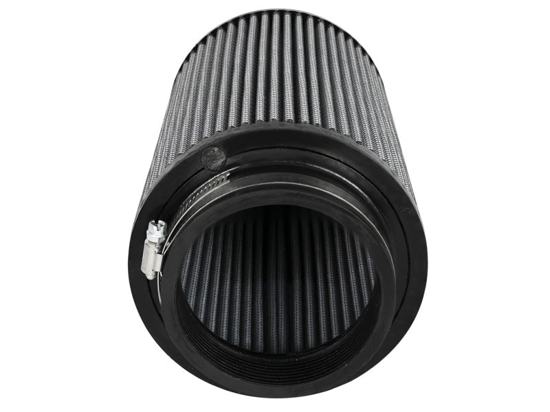 aFe Magnum FLOW Universal Air Filter - 4in Flange x 9in Height - Dry PDS aFe Air Filters - Universal Fit