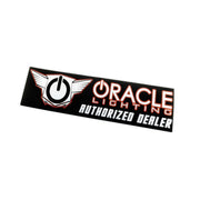 Oracle Authorized Dealer Bumper Sticker - Black/Orange ORACLE Lighting Stickers/Decals/Banners