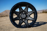 ICON Rebound 18x9 6x135 6mm Offset 5.25in BS 87.1mm Bore Double Black Wheel ICON Wheels - Cast