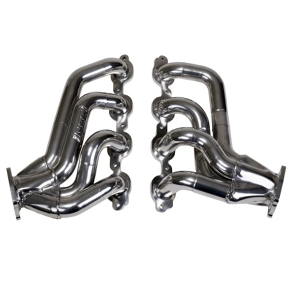 BBK 16-20 Chevrolet Camaro SS 6.2L Shorty Tuned Length Exhaust Headers - 1-3/4in Chrome 4043