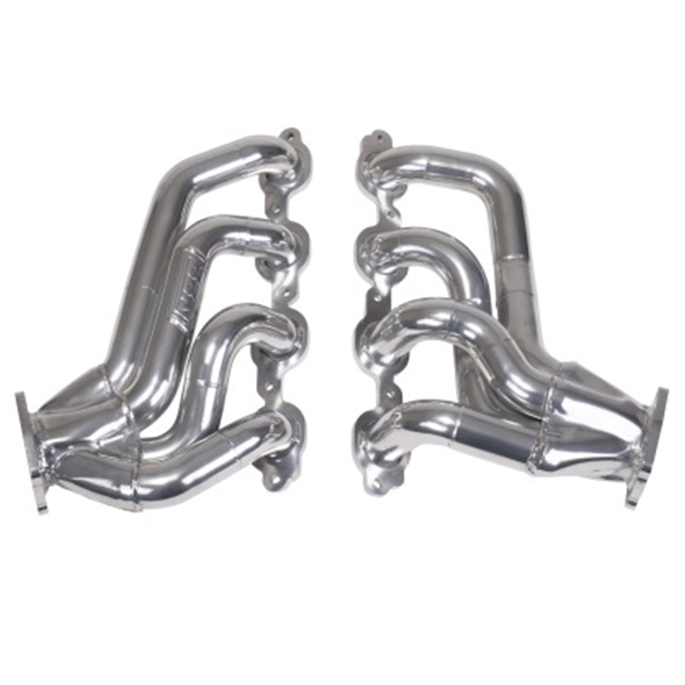 BBK 16-20 Chevrolet Camaro SS 6.2L Shorty Tuned Length Exhaust Headers - 1-3/4in Silver Ceramic 40430