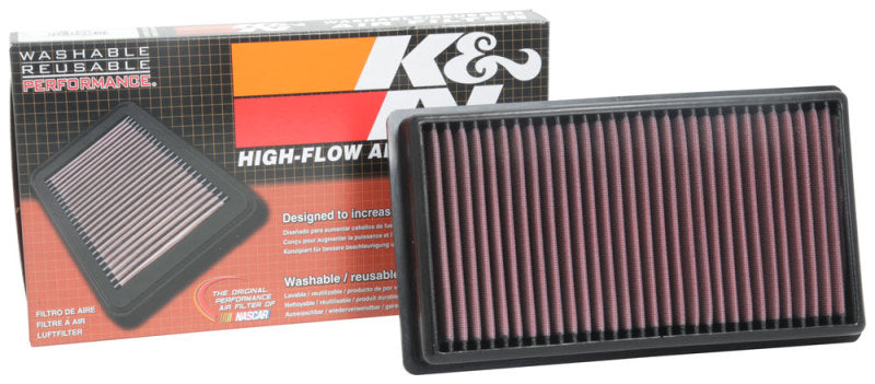 K&N 17-18 Peugeot 3008 L4-2.0L DSL Drop In Air Filter K&N Engineering Air Filters - Drop In