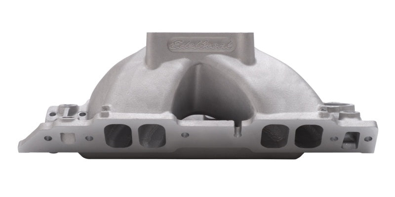 Edelbrock Manifold BBC Short Deck Super Victor 565 Conventional Rect Port Heads Edelbrock Intake Manifolds