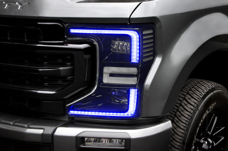 Oracle 2022 Ford F250/350 Super Duty Dynamic ColorSHIFT Headlight DRL Kit w/Switchback ORACLE Lighting Headlights