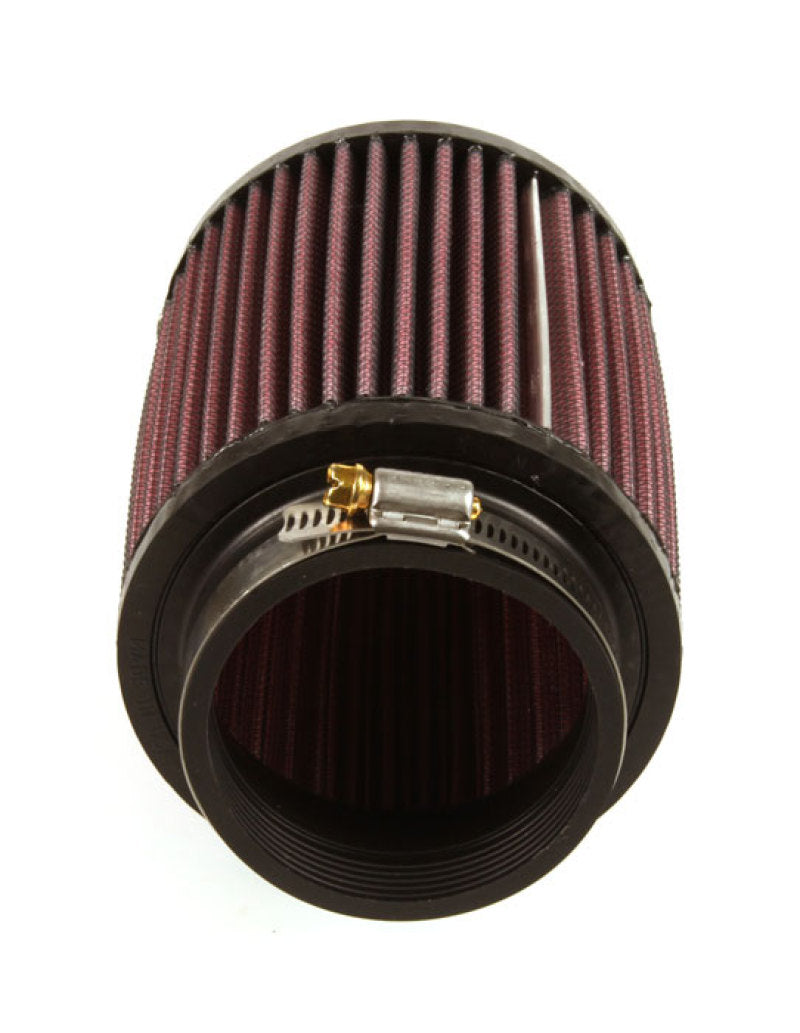 K&N Universal Rubber Filter 3 inch 5 Degree FLG 4 1/2 inch OD 5 inch Height K&N Engineering Air Filters - Universal Fit