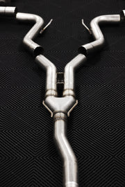 MBRP 18-22 Ford Mustang 2.3L Ecoboost 3in Cat-Back Exhaust w/ Quad Carbon Fiber SS Tips - T304 MBRP Catback