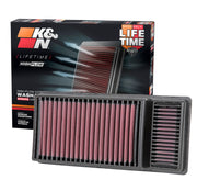 K&N Replacement Panel Air Filter for 11-15 Ford F-250/F-350/F-450/F-550 Super Duty 6.7L V8 Diesel K&N Engineering Air Filters - Drop In